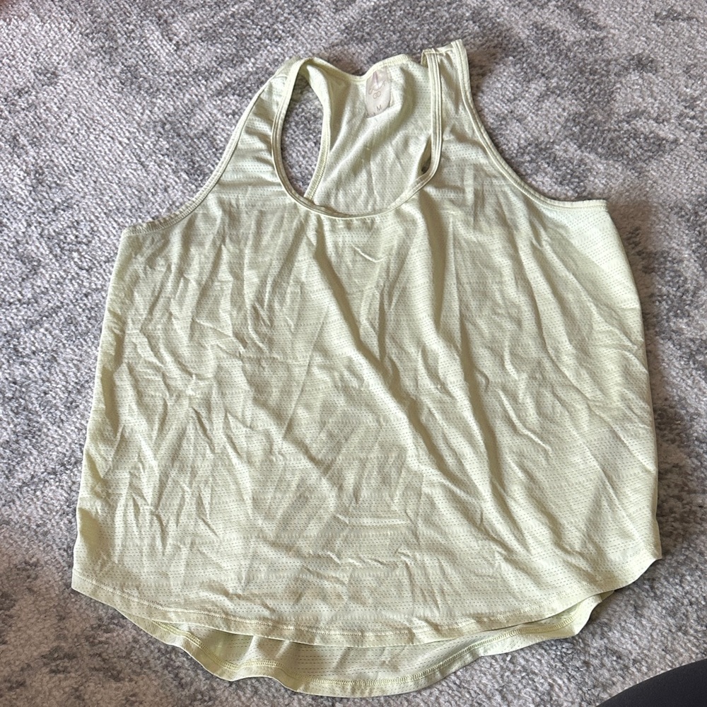 CALIA by Carrie Underwood Soft Green Tank Top